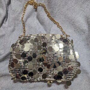Sequin purse